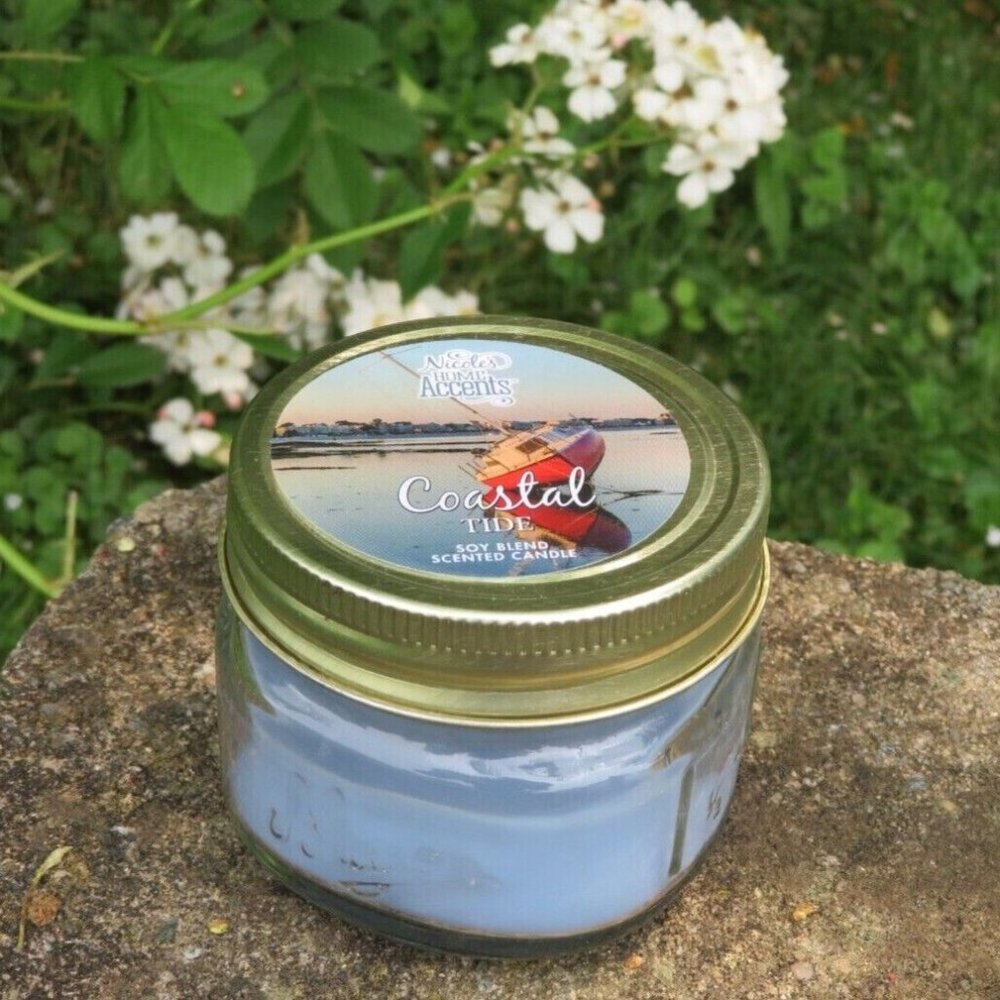 Nicole's Home Accents Coastal Tide Soy Blend 2.5 oz Mini Scented Candle